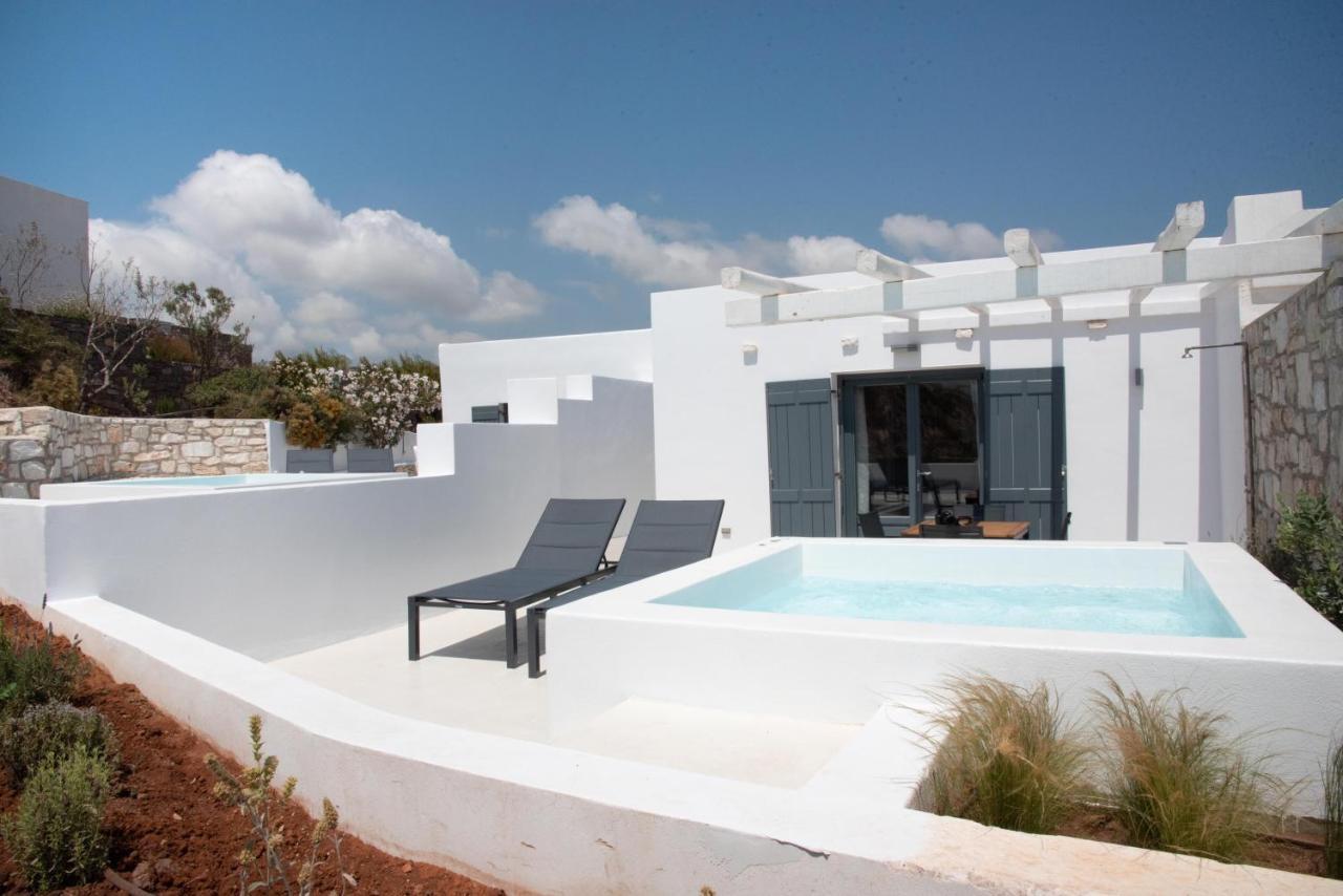 White New 1Bd House With Private Jacuzzi In Isterni Villa Isterni  Ngoại thất bức ảnh