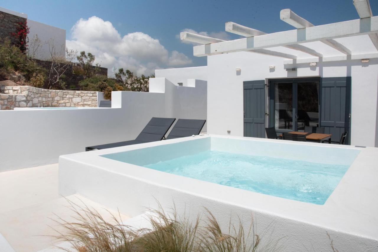 White New 1Bd House With Private Jacuzzi In Isterni Villa Isterni  Ngoại thất bức ảnh