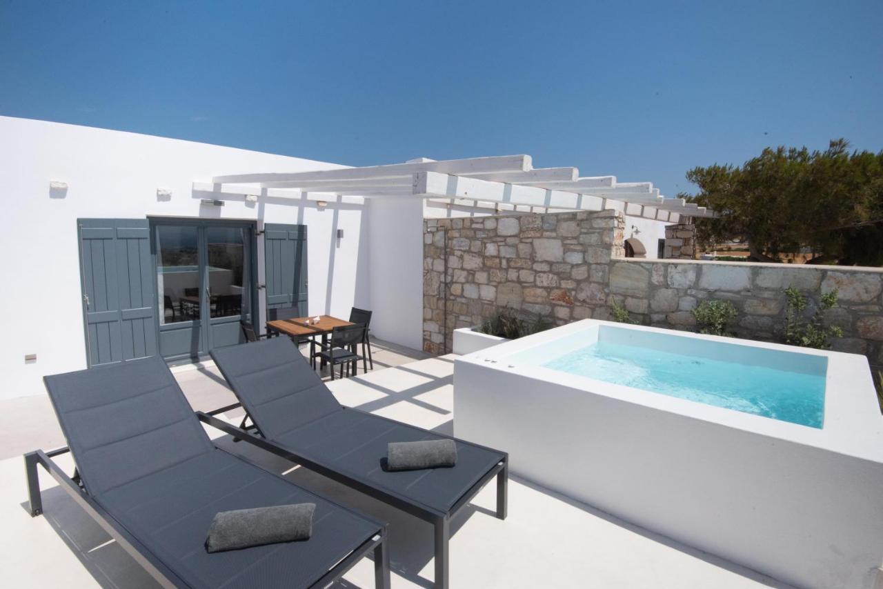 White New 1Bd House With Private Jacuzzi In Isterni Villa Isterni  Ngoại thất bức ảnh